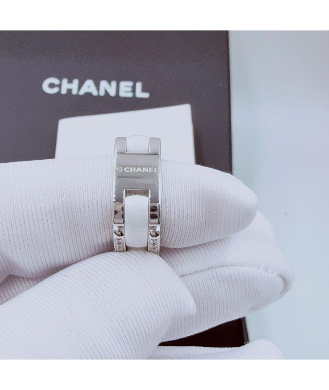 CHANEL Белое кольцо из белого золота, фото 4