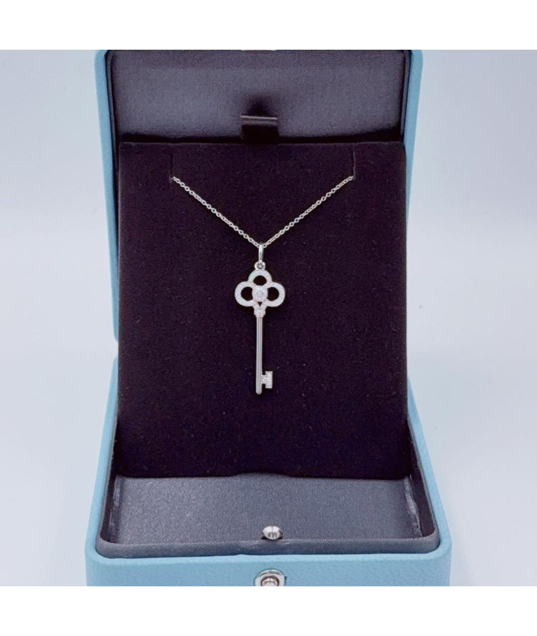 TIFFANY&CO Белое колье из белого золота, фото 3