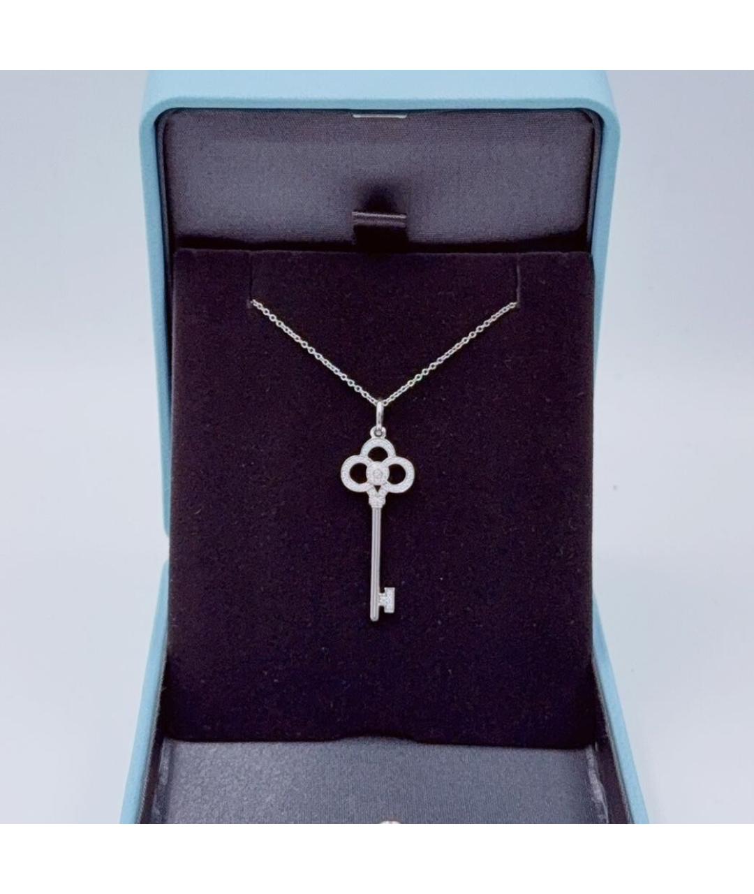 TIFFANY&CO Белое колье из белого золота, фото 4