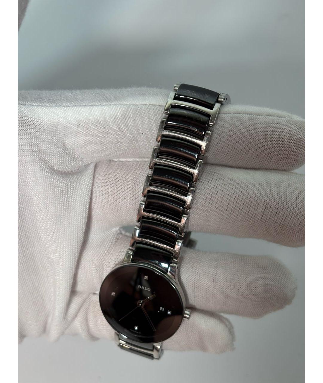 RADO Черные титановые часы, фото 5