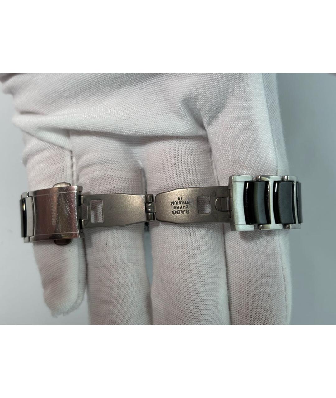 RADO Черные титановые часы, фото 3