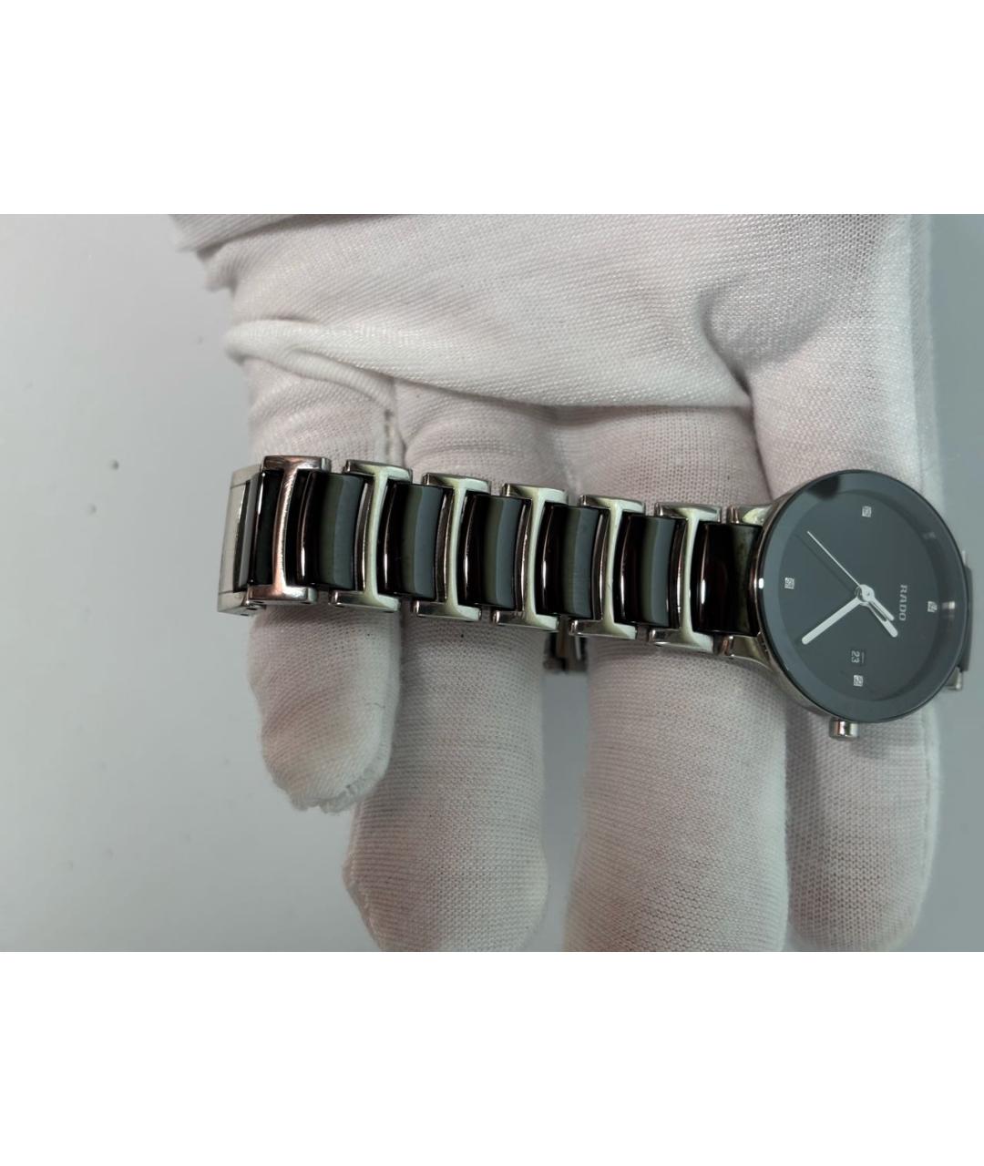 RADO Черные титановые часы, фото 6