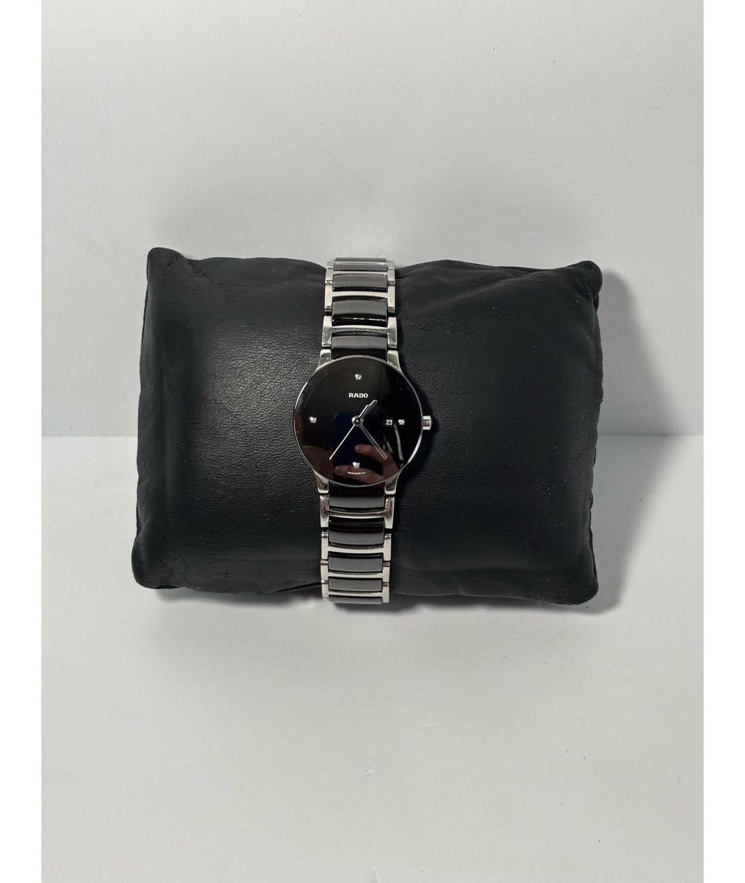 RADO Черные титановые часы, фото 7