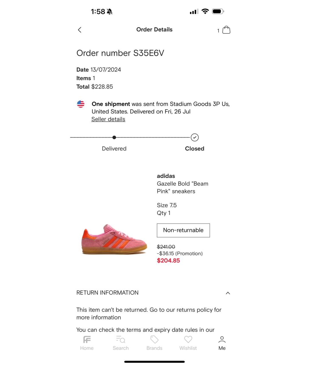 ADIDAS Розовые замшевые кроссовки, фото 6