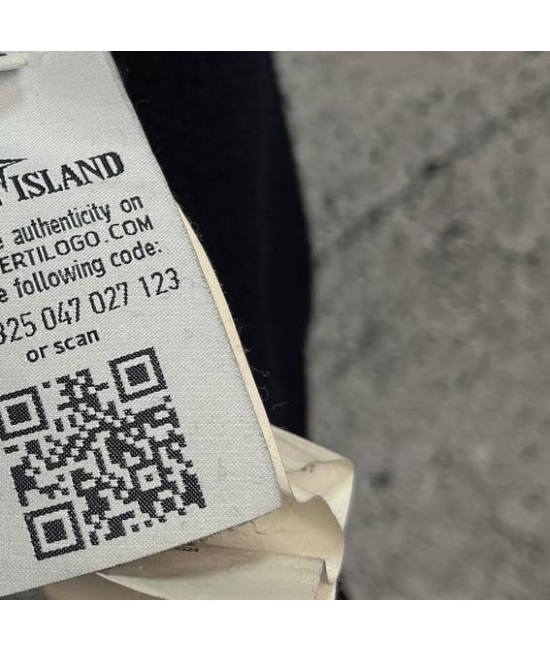 STONE ISLAND Темно-синий джемпер / свитер, фото 6