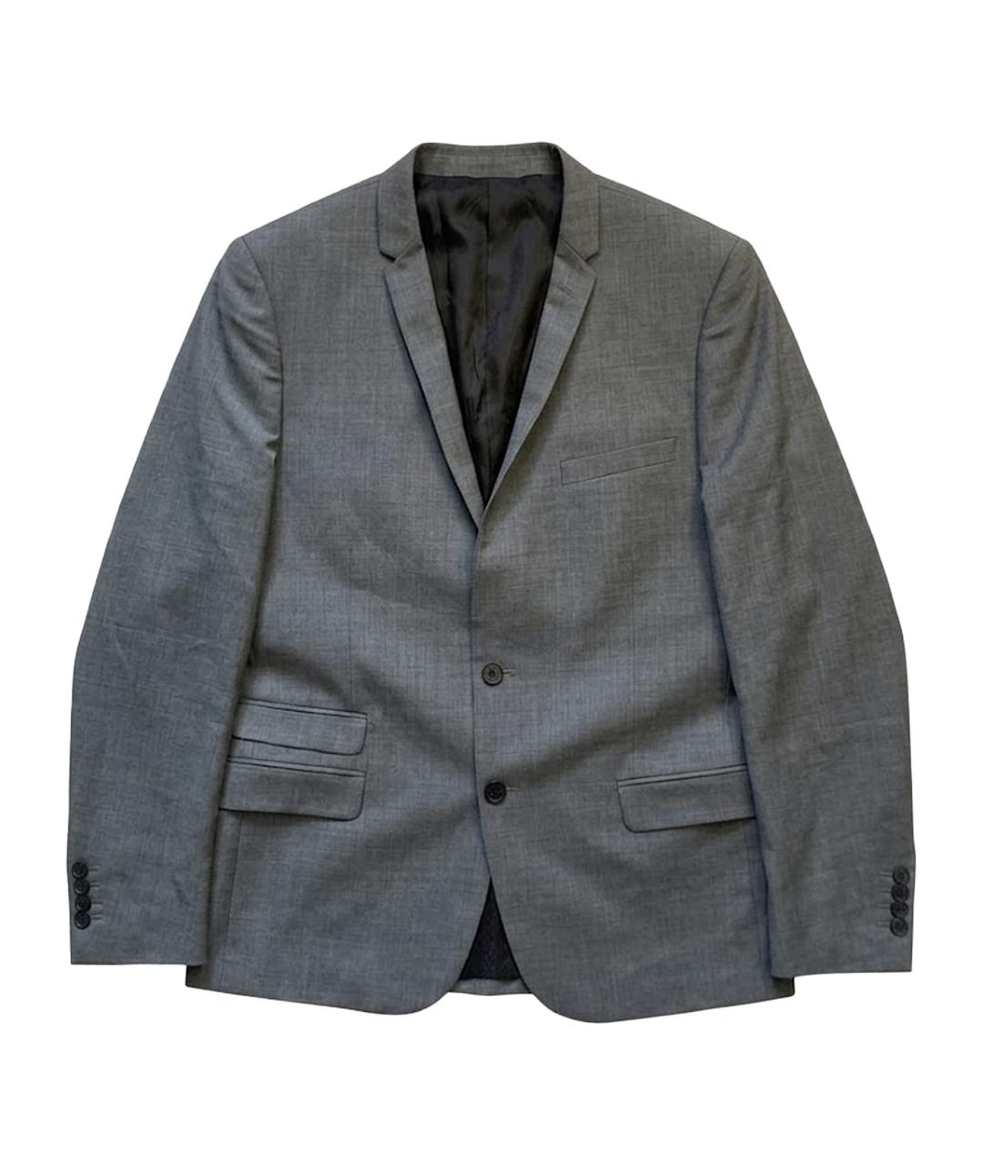 SANDRO Серый шерстяной пиджак, фото 1