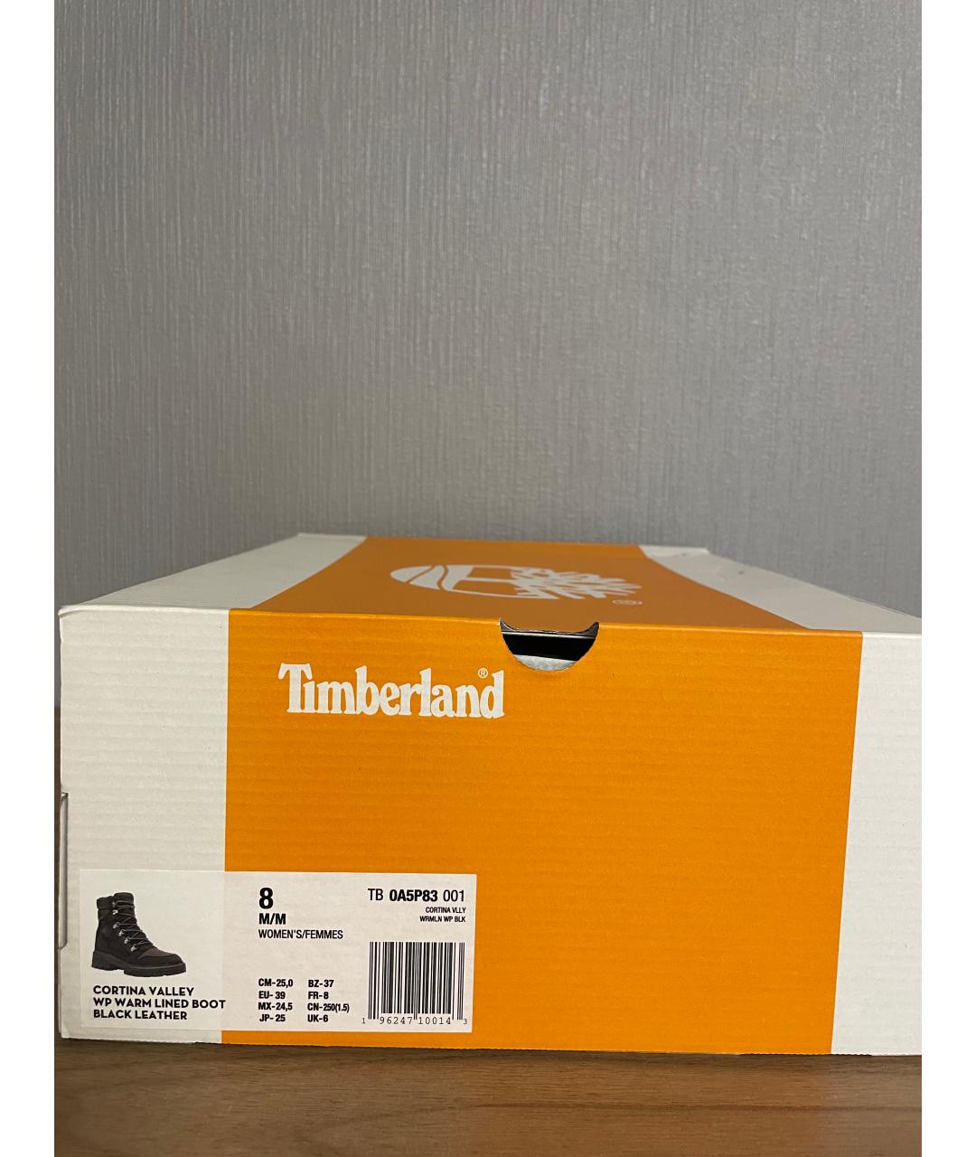 TIMBERLAND Черные нубуковые ботинки, фото 4