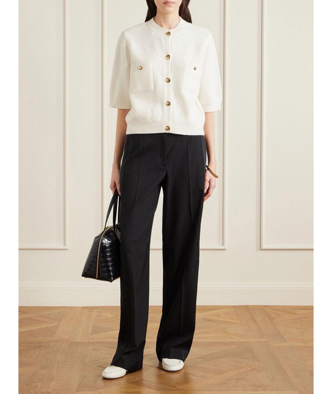 ANINE BING Белый шерстяной кардиган, фото 6