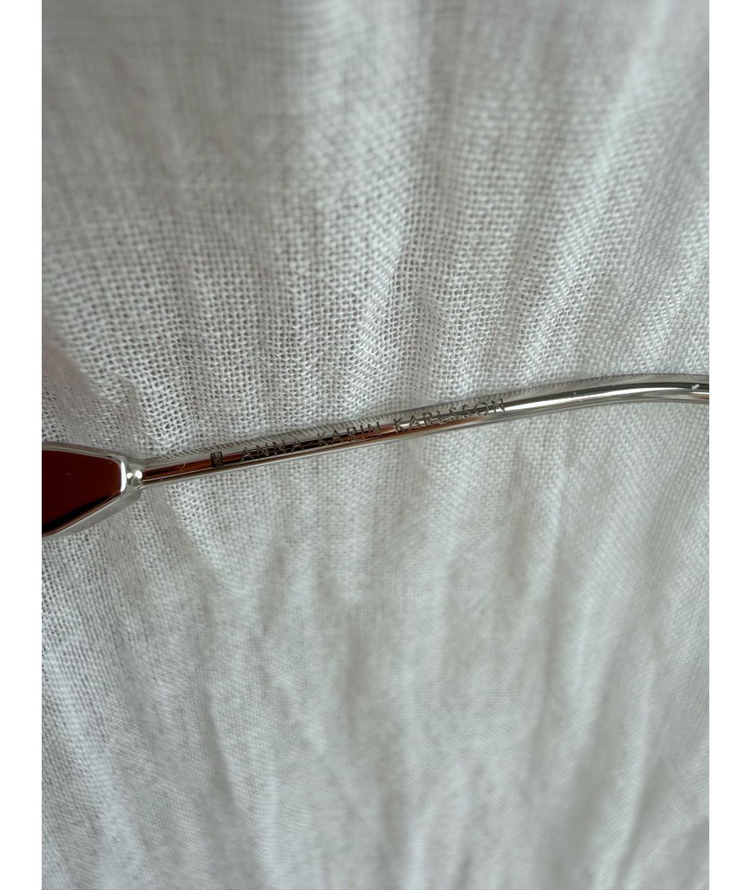 ANNA KARIN KARLSSON Синие пластиковые солнцезащитные очки, фото 6