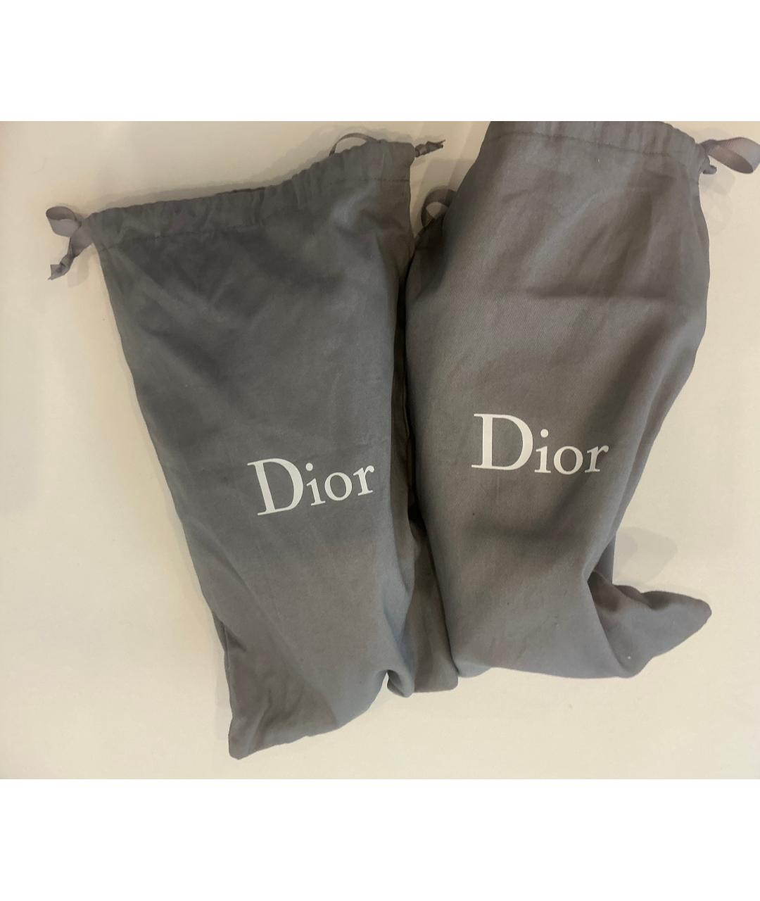 CHRISTIAN DIOR Белые кожаные кроссовки, фото 9