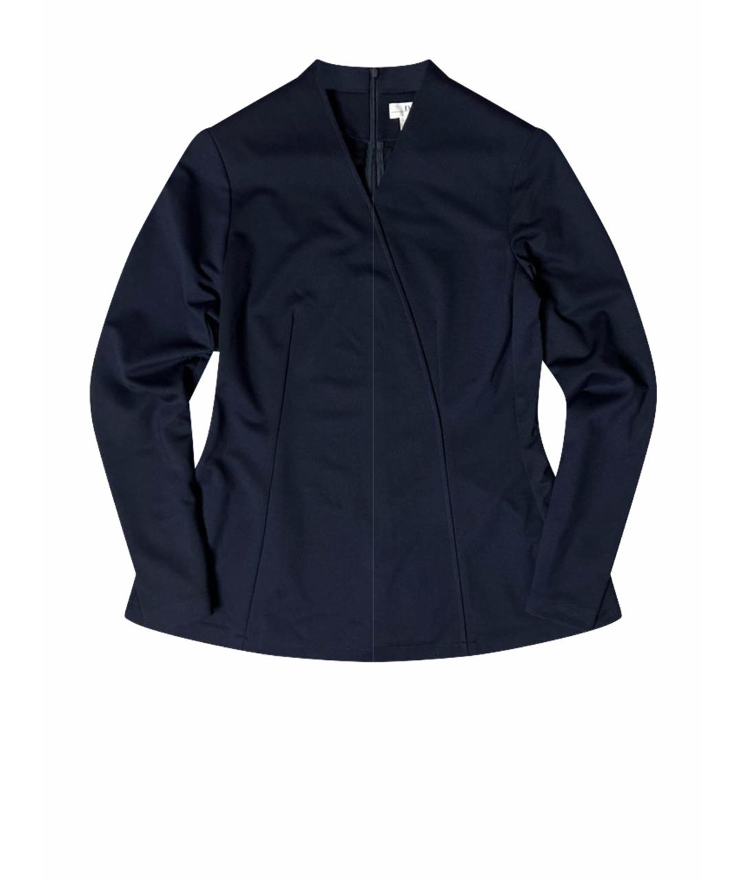 CHRISTIAN DIOR Темно-синий вискозный джемпер / свитер, фото 1