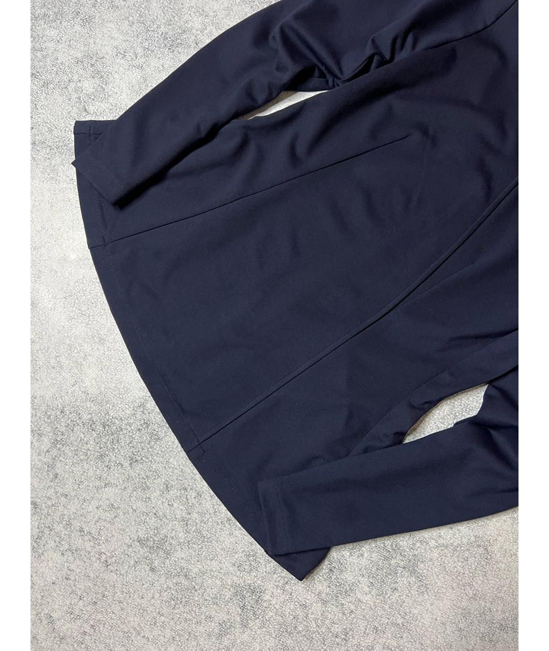 CHRISTIAN DIOR Темно-синий вискозный джемпер / свитер, фото 3