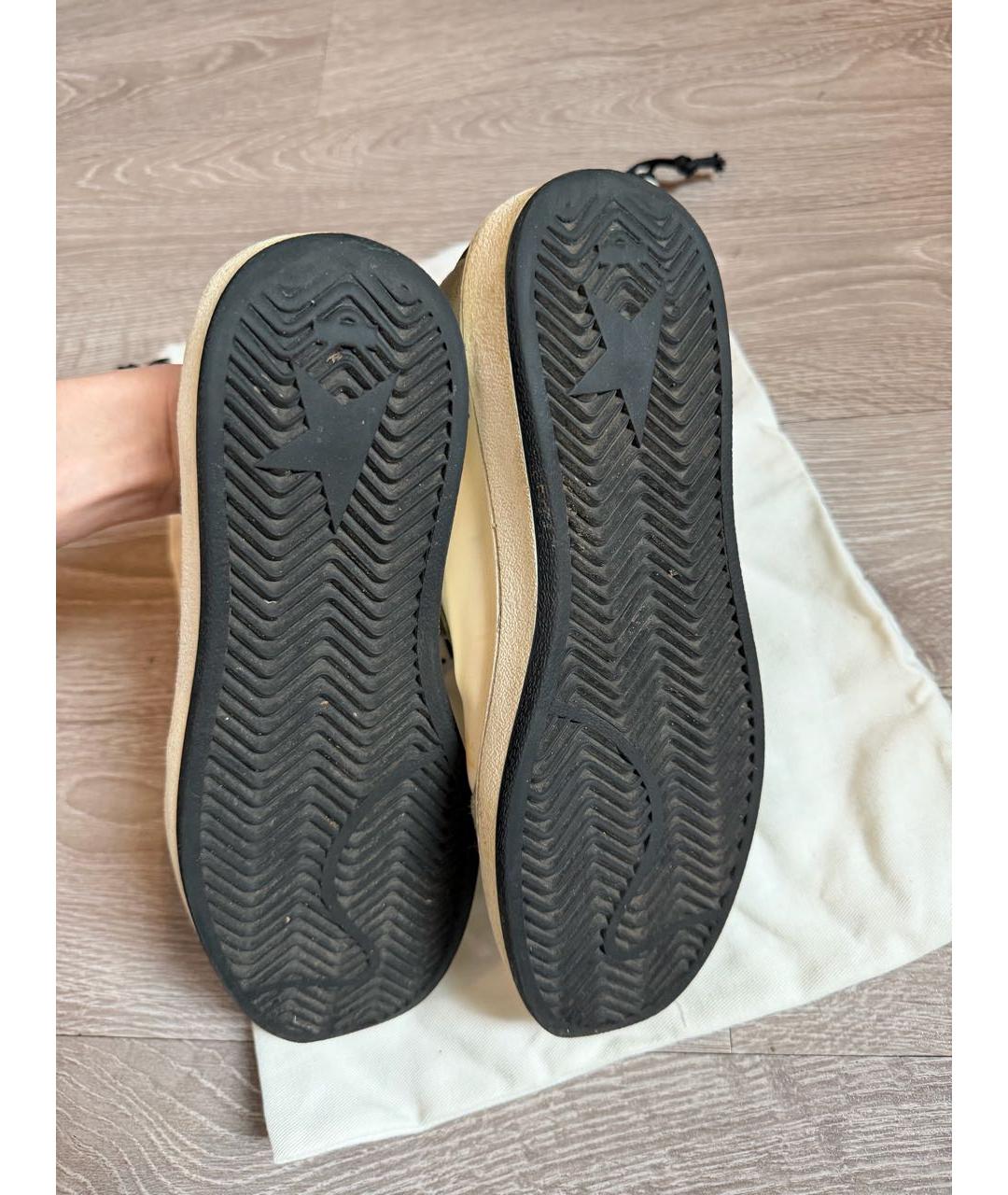 GOLDEN GOOSE DELUXE BRAND Мульти кожаные кеды, фото 6