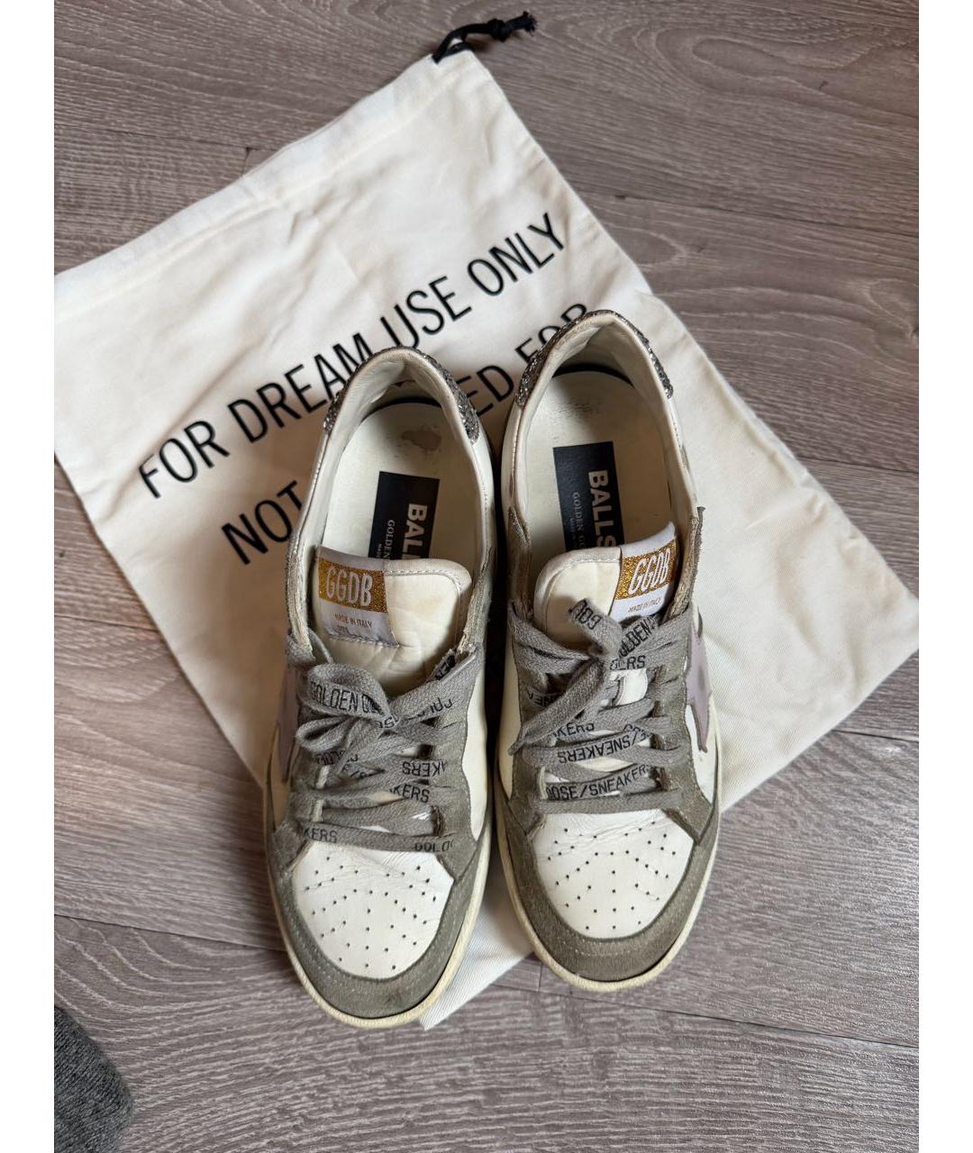 GOLDEN GOOSE DELUXE BRAND Мульти кожаные кеды, фото 7