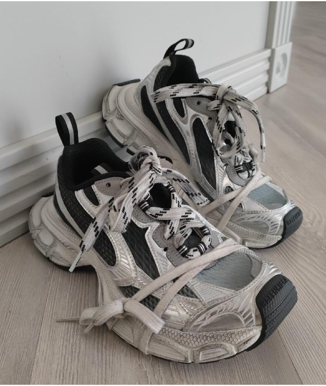 BALENCIAGA Серые кроссовки, фото 5