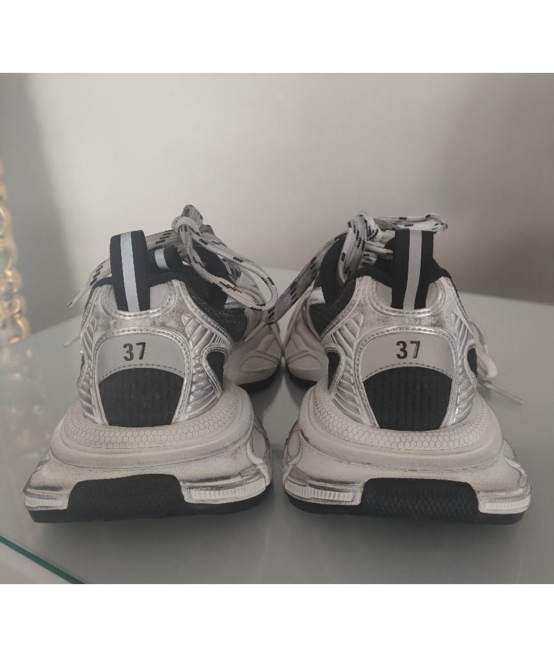 BALENCIAGA Серые кроссовки, фото 4