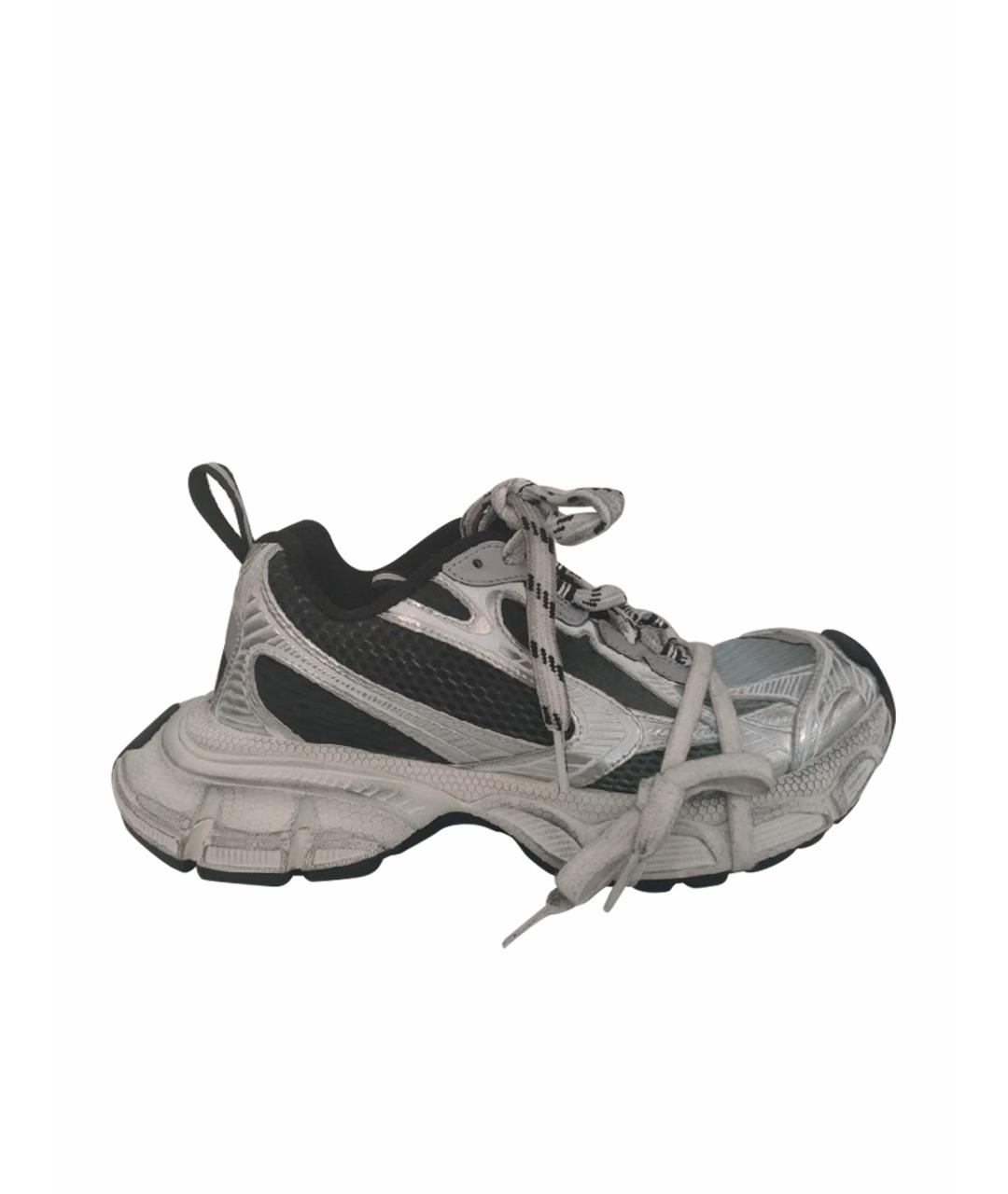 BALENCIAGA Серые кроссовки, фото 1