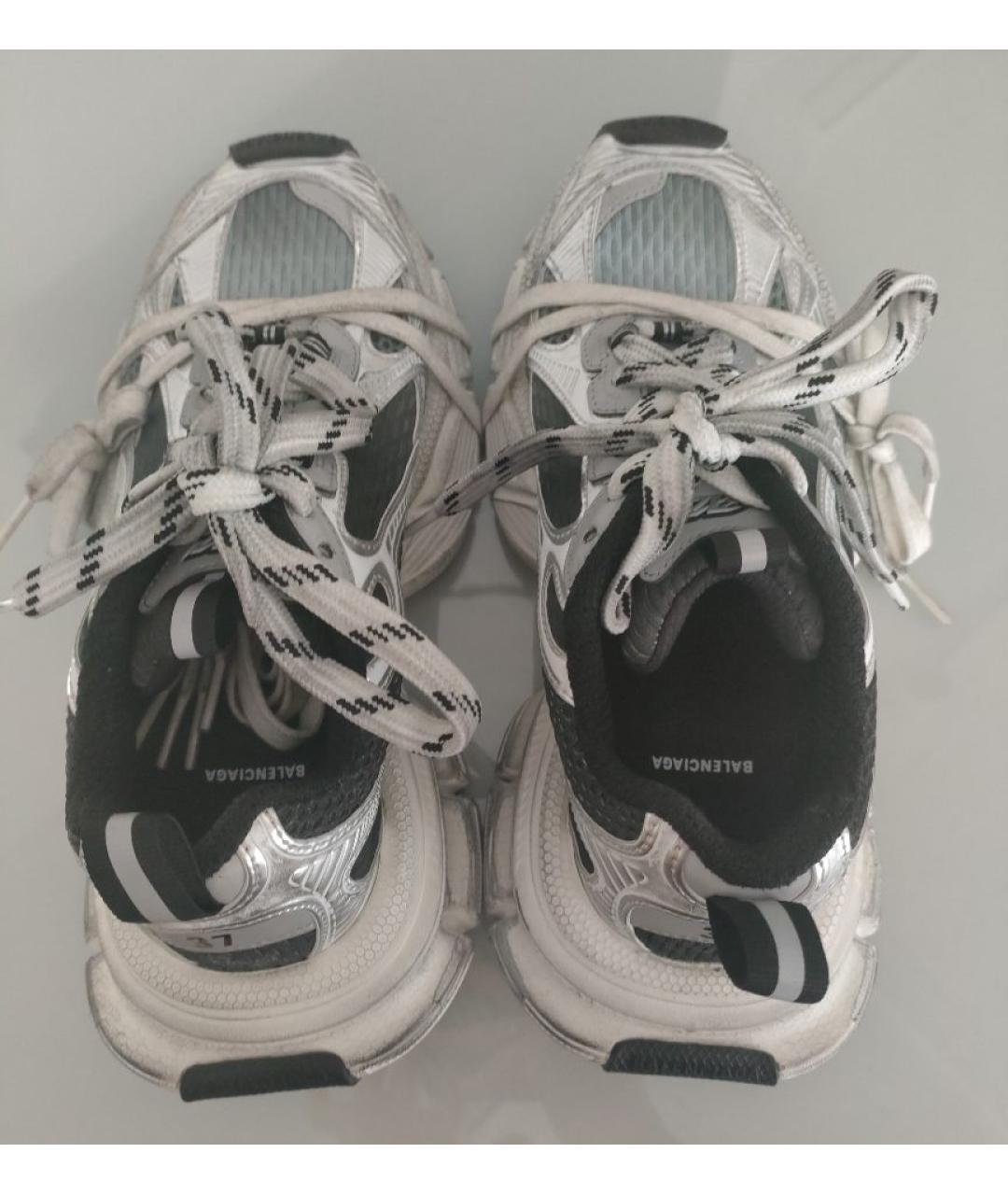 BALENCIAGA Серые кроссовки, фото 3