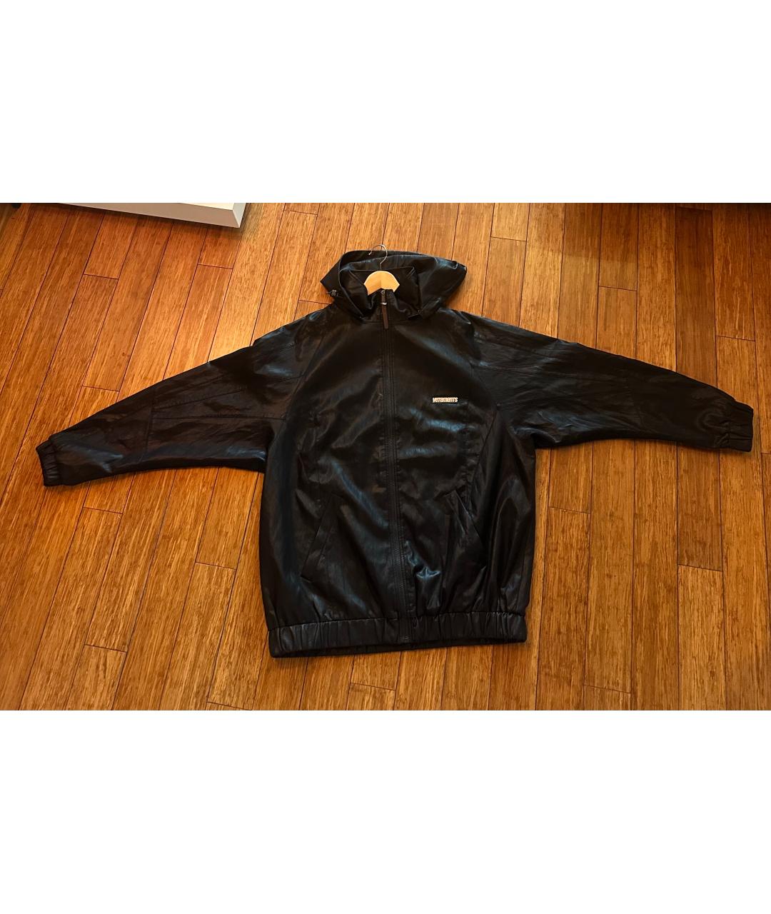 VETEMENTS Черная куртка, фото 6