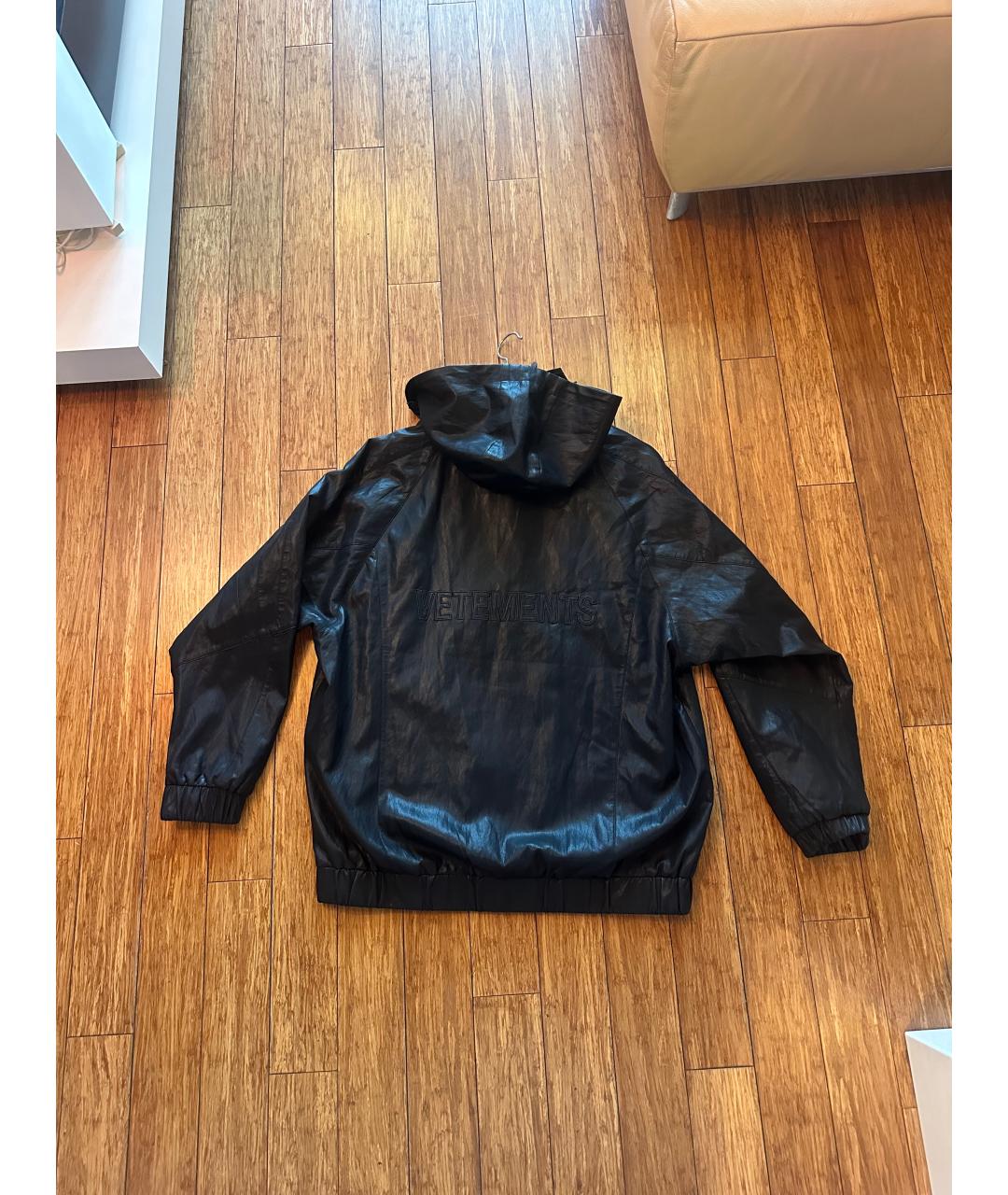 VETEMENTS Черная куртка, фото 2