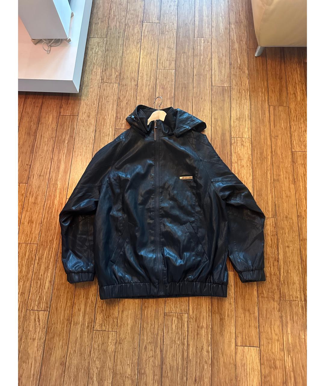 VETEMENTS Черная куртка, фото 8