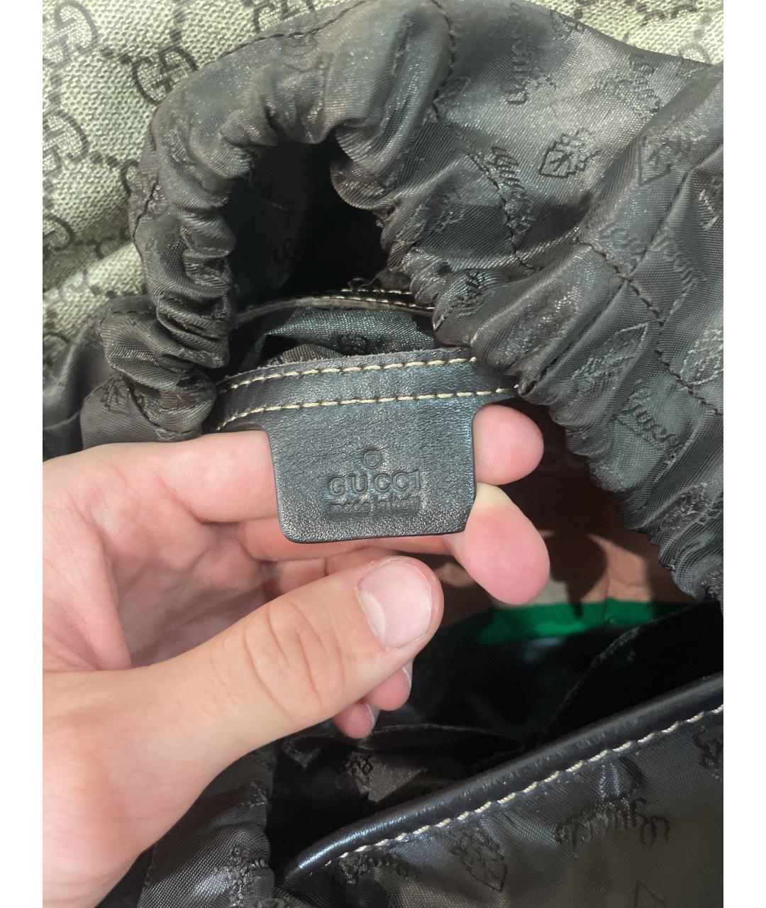 GUCCI Бежевый рюкзак, фото 4