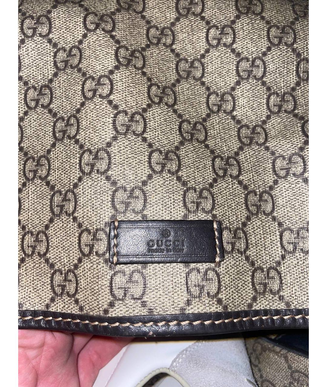 GUCCI Бежевый рюкзак, фото 2