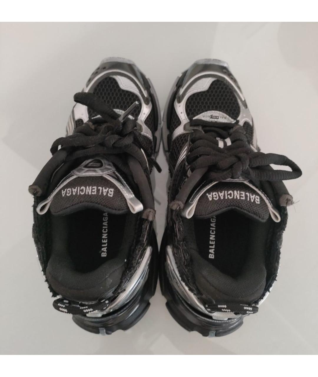 BALENCIAGA Черные кроссовки, фото 3