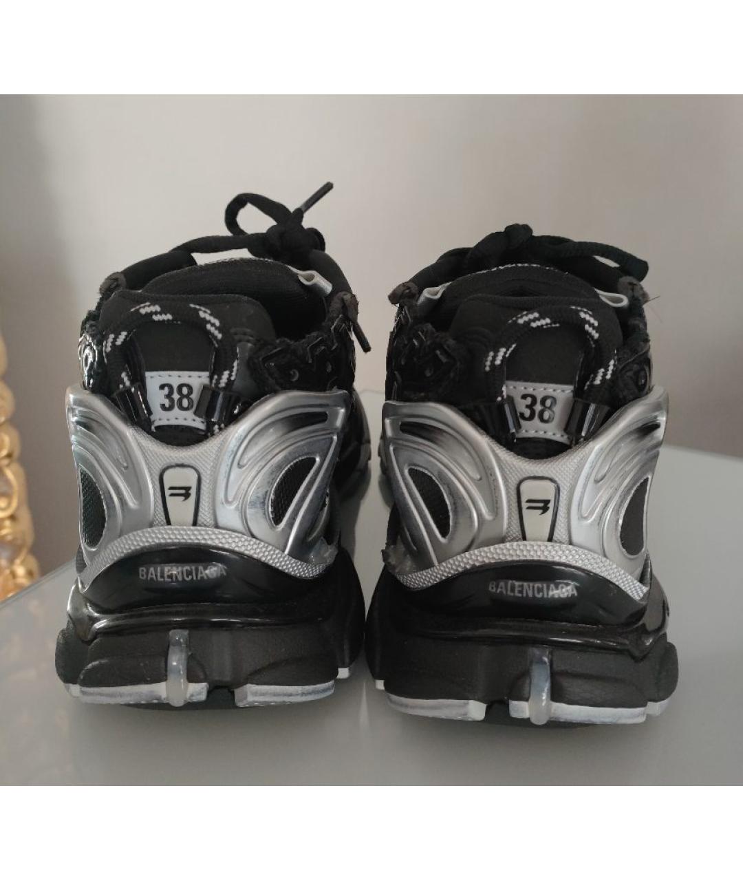 BALENCIAGA Черные кроссовки, фото 4