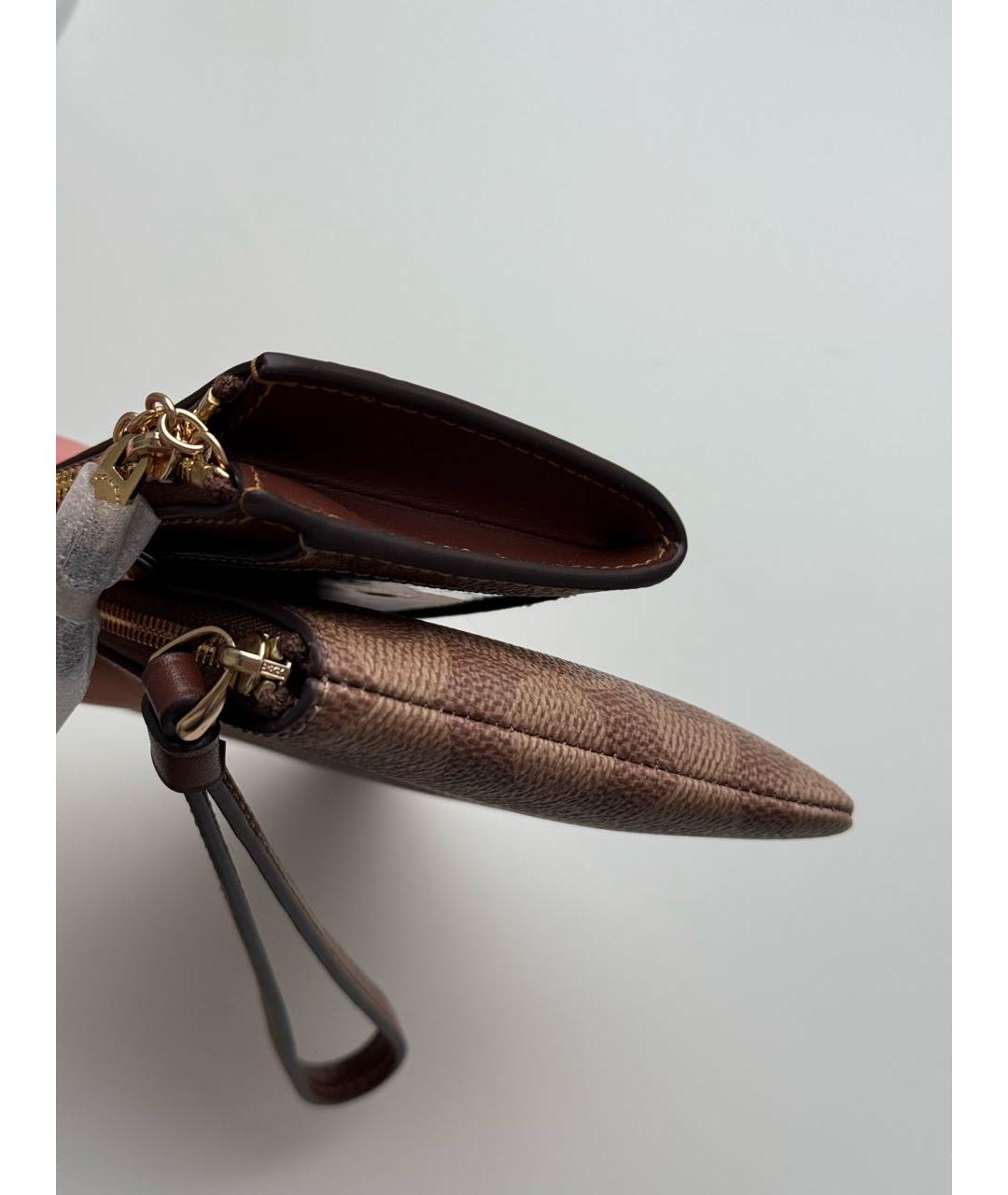 COACH Коричневый кардхолдер, фото 8