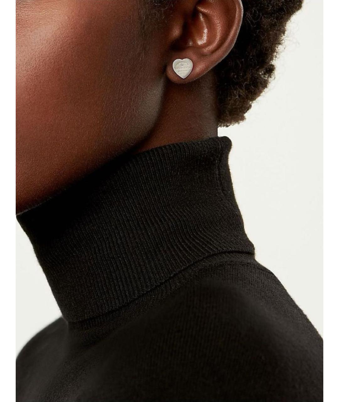 TIFFANY&CO Серебряные серебряные серьги, фото 4