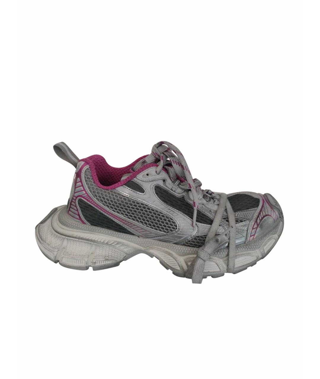 BALENCIAGA Серые кроссовки, фото 1