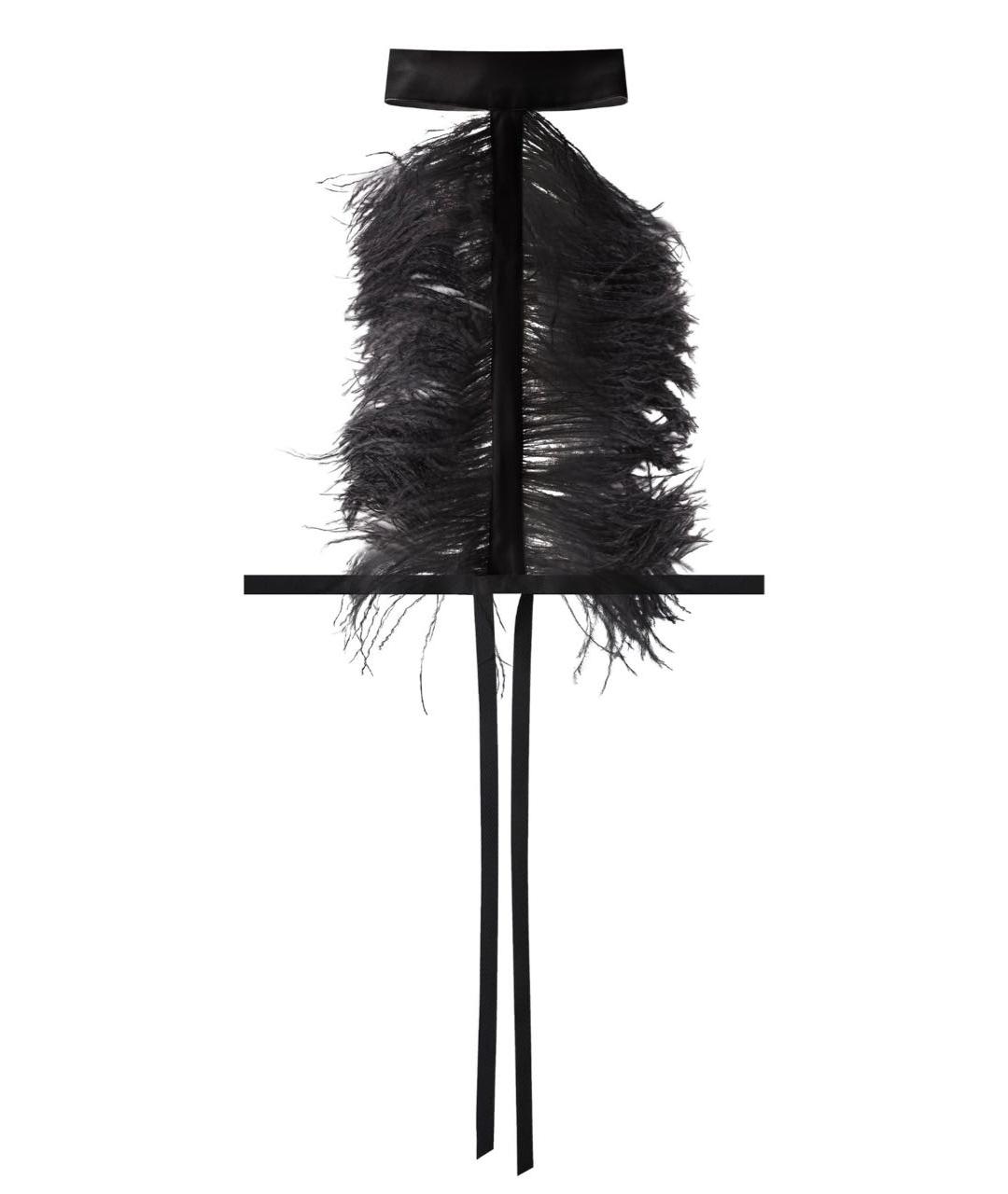 ANN DEMEULEMEESTER Черный воротник, фото 9