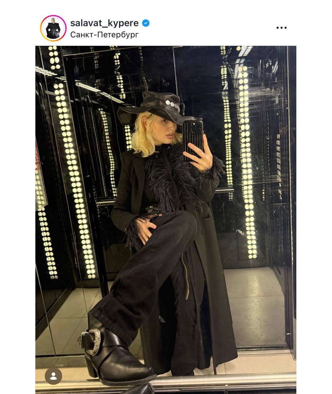 ANN DEMEULEMEESTER Черный воротник, фото 8