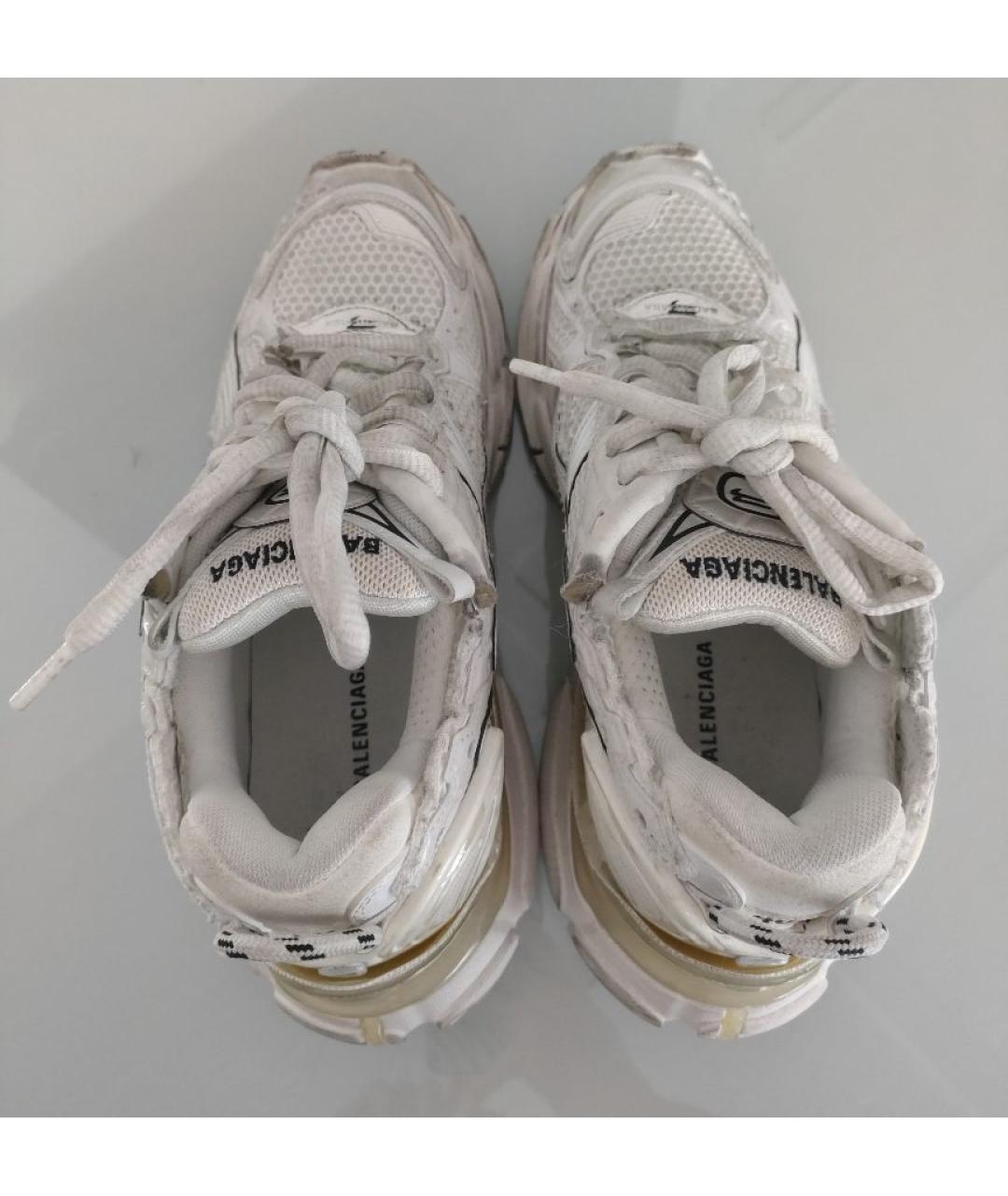 BALENCIAGA Белые кроссовки, фото 3