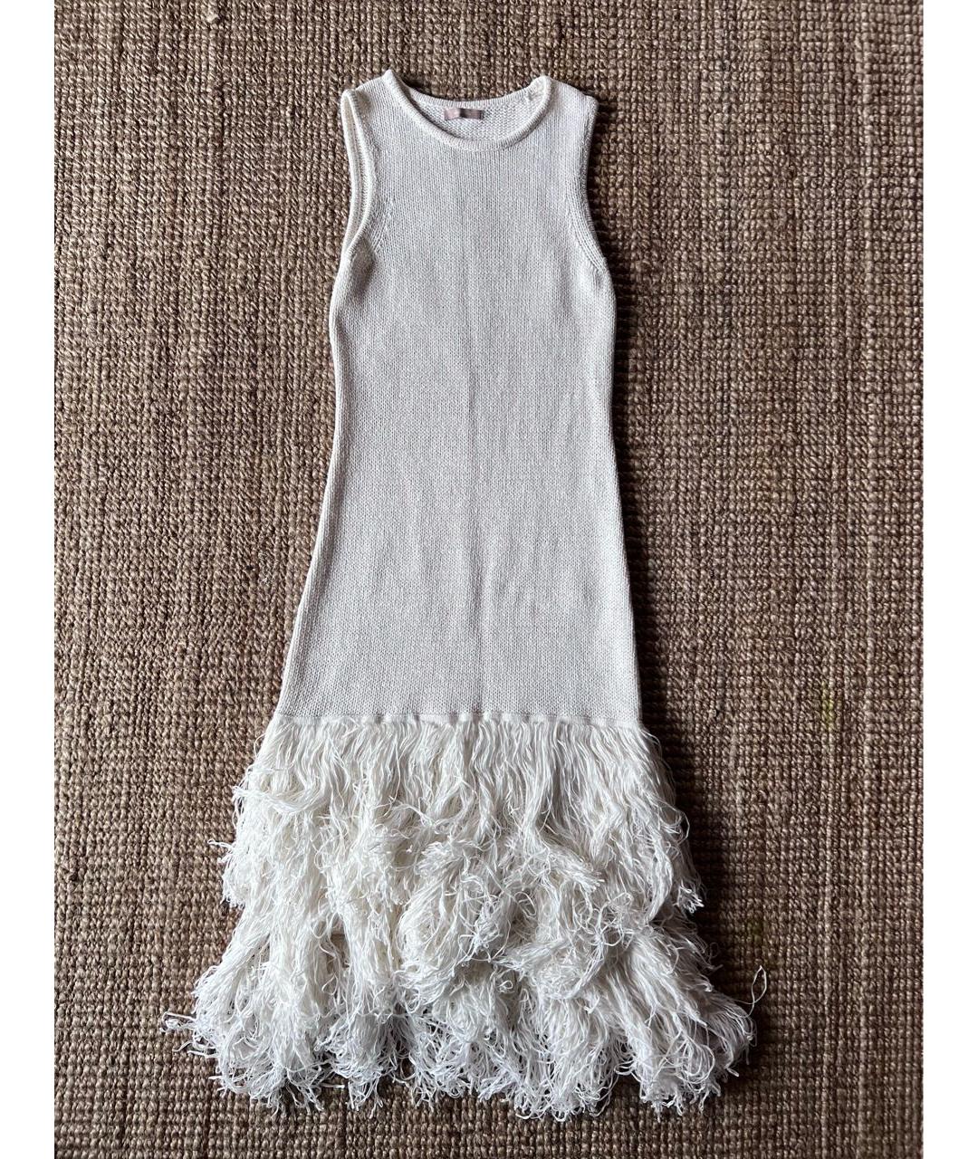 12 STOREEZ Бежевое льняное платье, фото 7