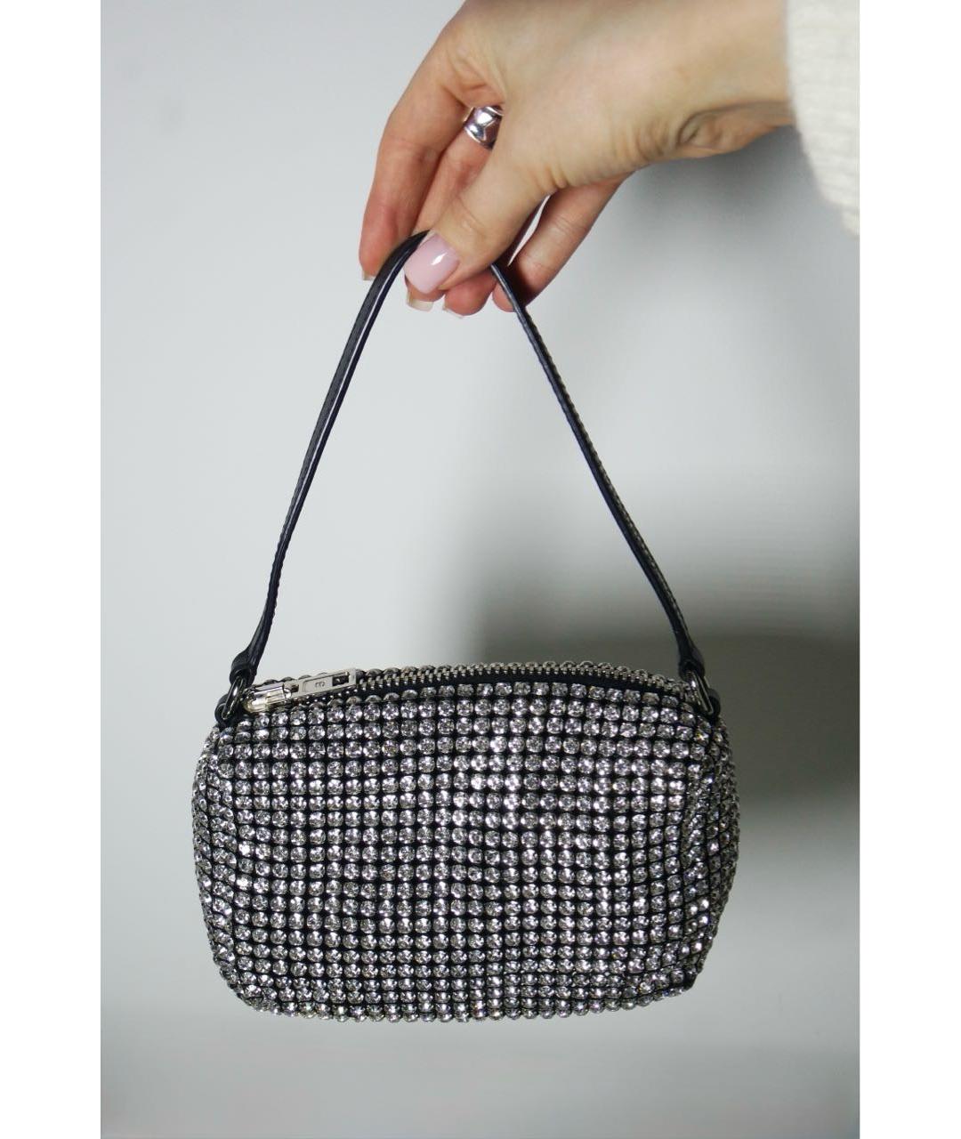 ALEXANDER WANG Черная тканевая сумка с короткими ручками, фото 9