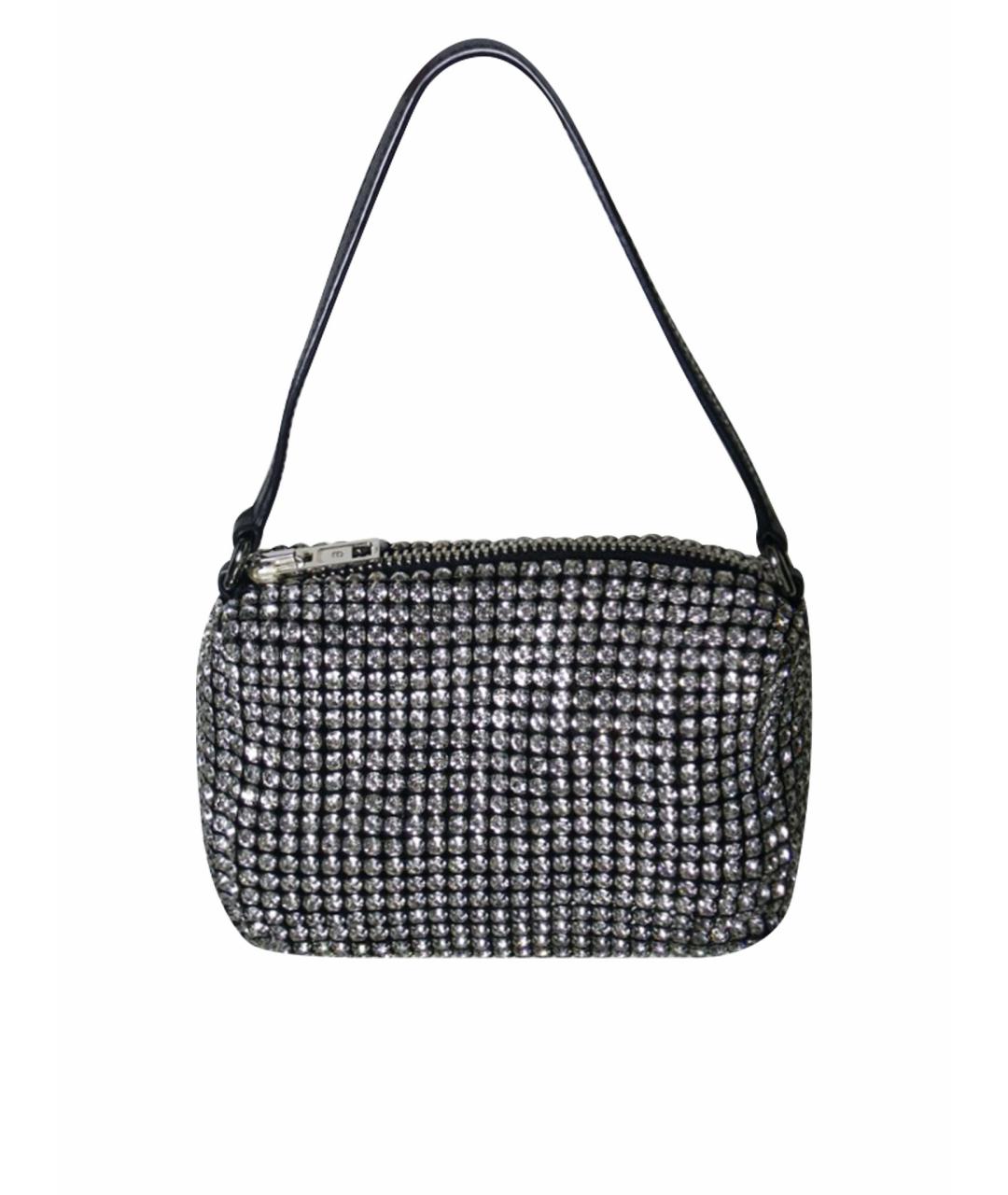 ALEXANDER WANG Черная тканевая сумка с короткими ручками, фото 1