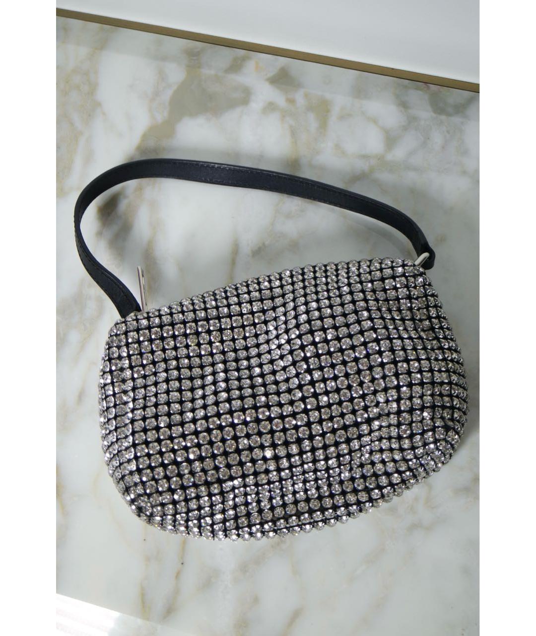 ALEXANDER WANG Черная тканевая сумка с короткими ручками, фото 3