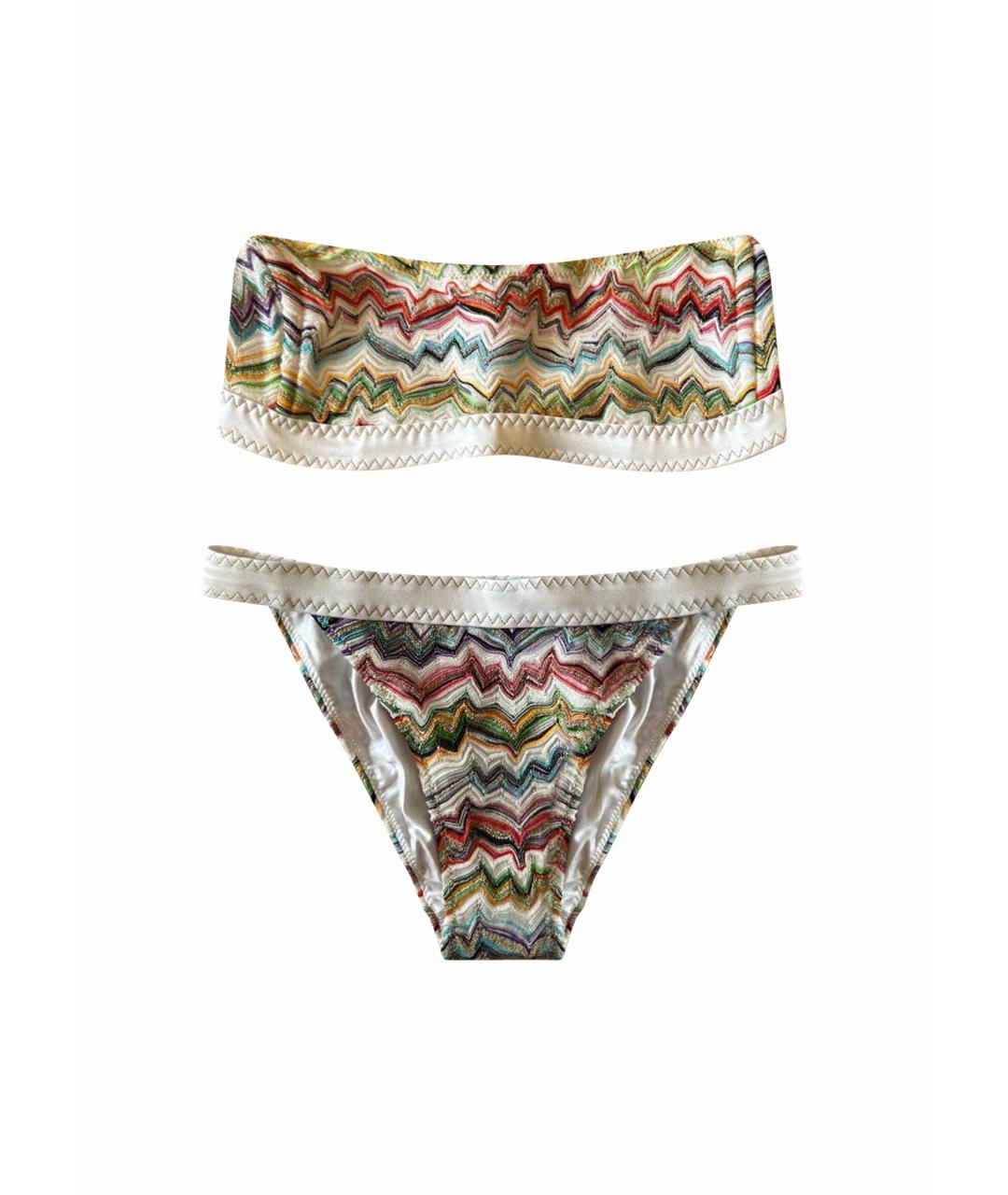 MISSONI Белый вискозный купальник, фото 1