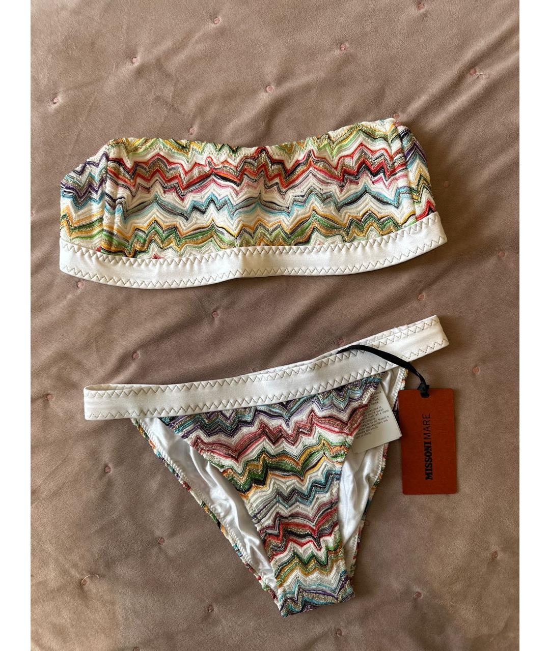 MISSONI Белый вискозный купальник, фото 6