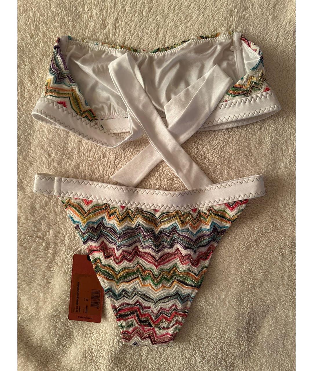 MISSONI Белый вискозный купальник, фото 3