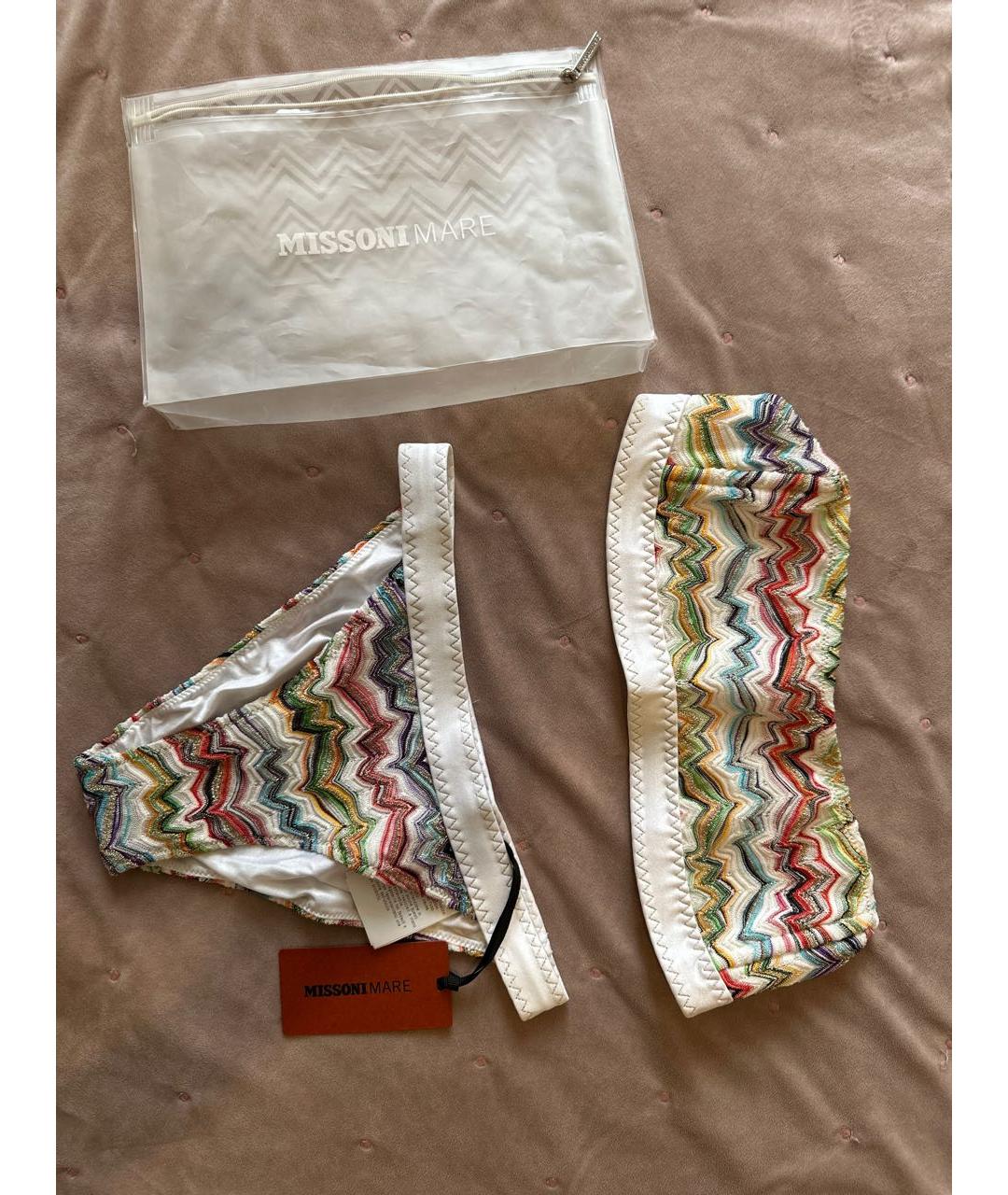 MISSONI Белый вискозный купальник, фото 2