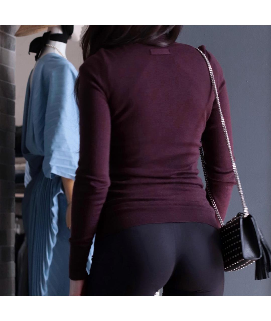 DOLCE&GABBANA Бордовая водолазка, фото 8