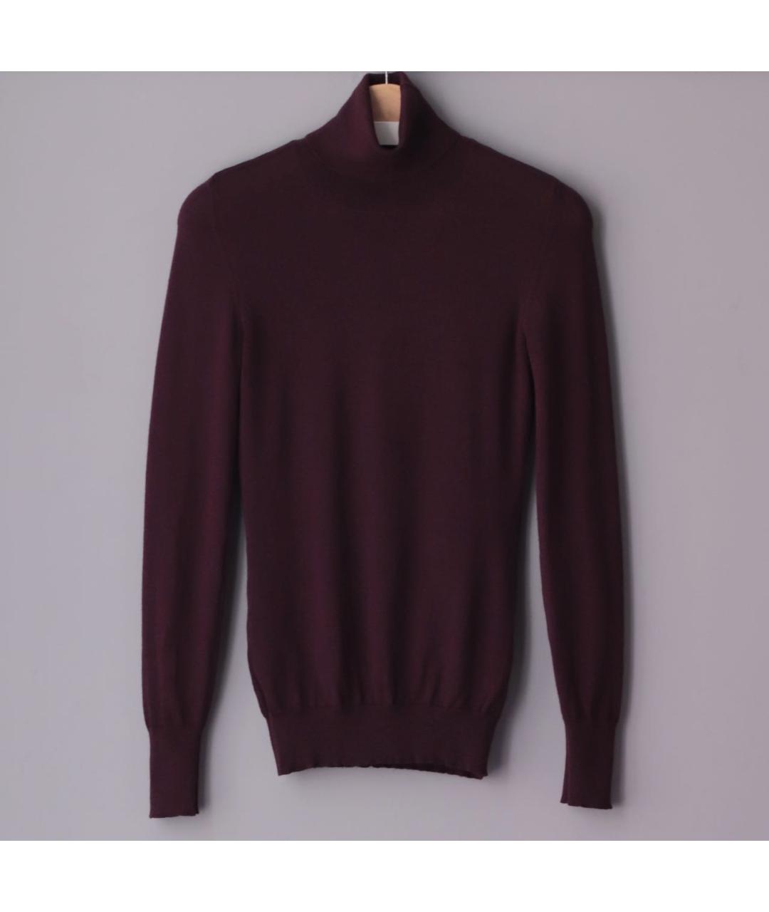 DOLCE&GABBANA Бордовая водолазка, фото 9