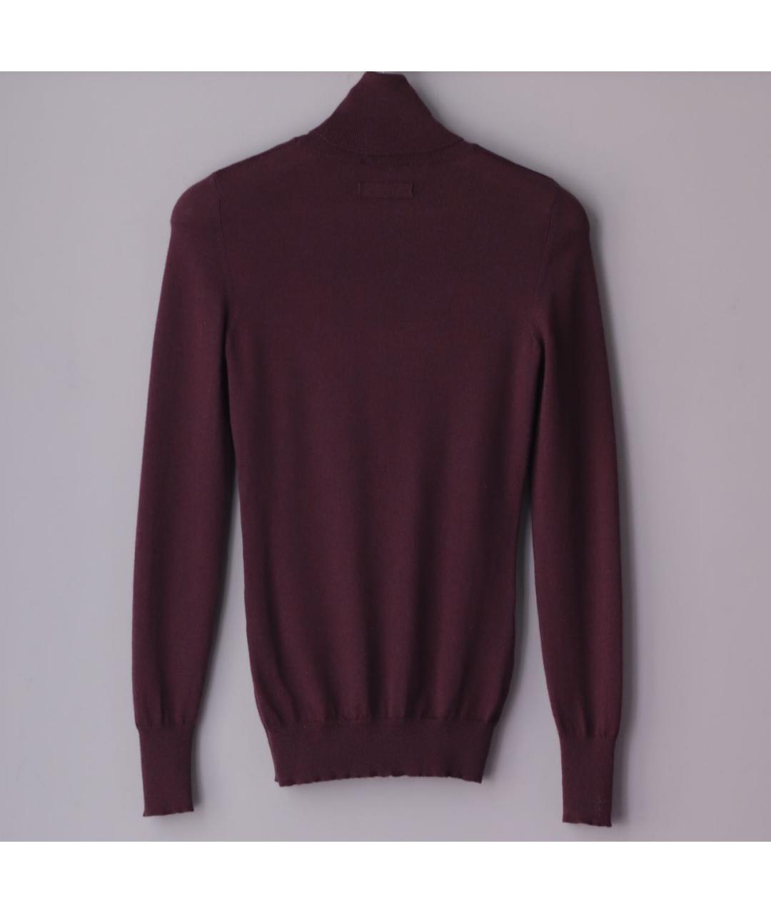 DOLCE&GABBANA Бордовая водолазка, фото 2