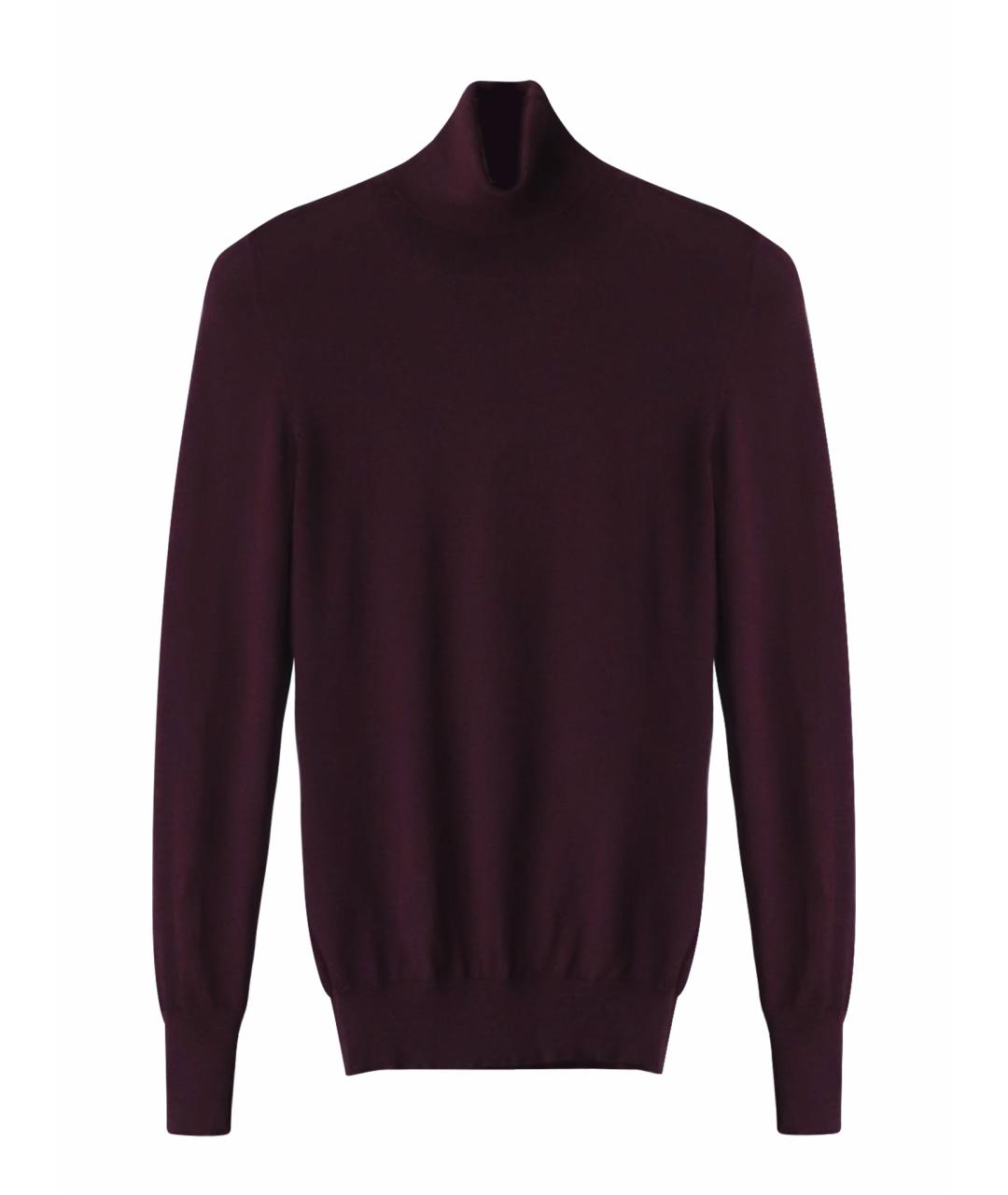 DOLCE&GABBANA Бордовая водолазка, фото 1