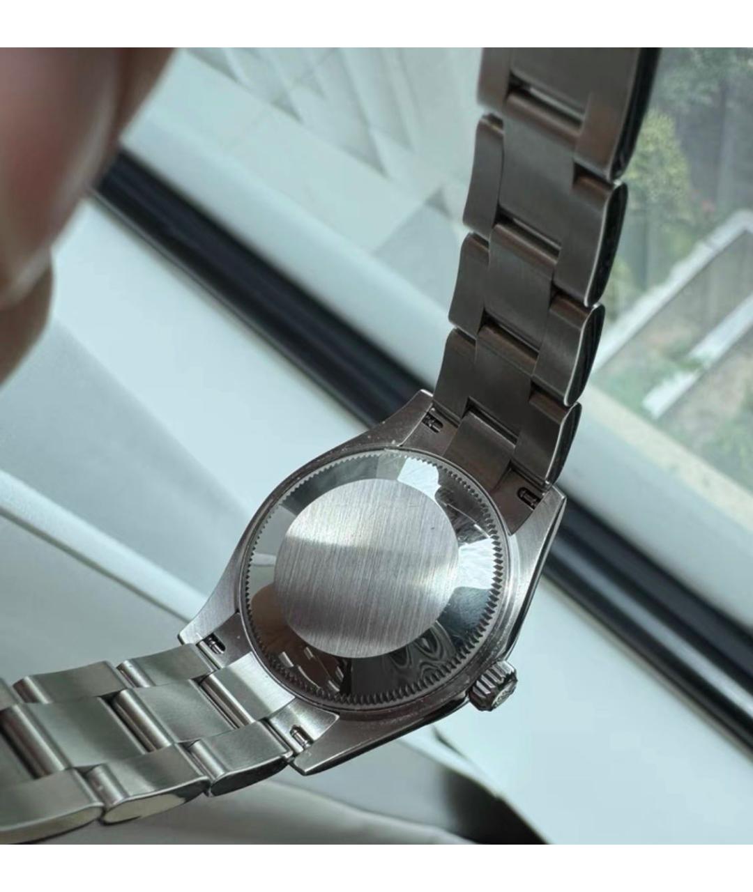 ROLEX Серебряные часы, фото 5