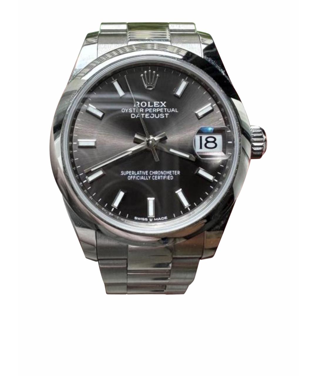 ROLEX Серебряные часы, фото 1