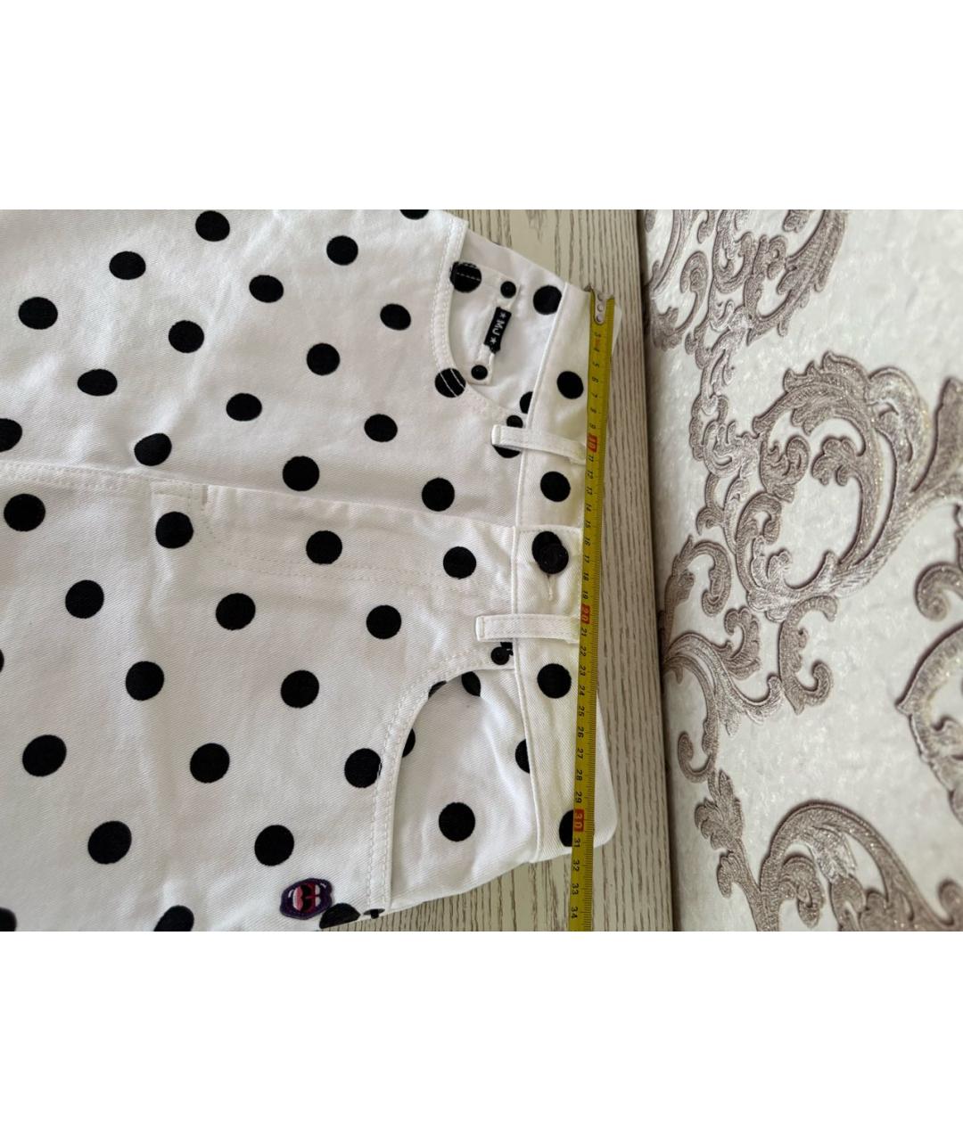 MARC JACOBS Белая хлопковая юбка мини, фото 5